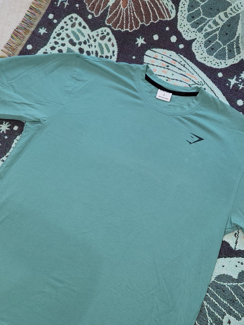 Gymshark Men’s Oversized Teal Short Sleeve Tee